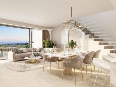 Apartamentos a estrenar en Los Altos de la Quinta con vistas al mar en venta.