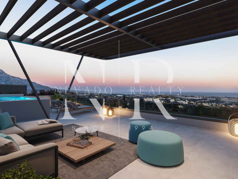 Apartamentos a estrenar en Los Altos de la Quinta con vistas al mar en venta.
