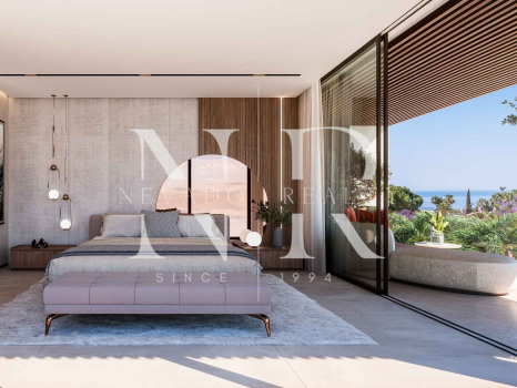 Promoción de villas en Urbanización Cascada de Camoján con vistas panorámicas al mar en venta
