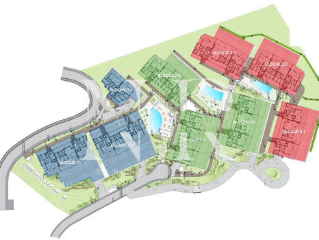 MedBlue, New build flats and penthouses in Altos de Los Monteros for sale