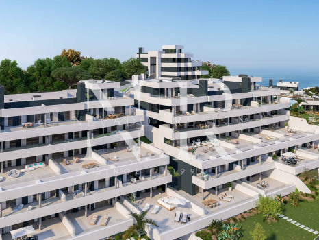 MedBlue, New build flats and penthouses in Altos de Los Monteros for sale