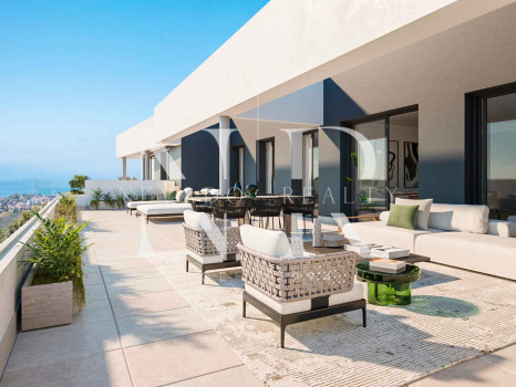 MedBlue, New build flats and penthouses in Altos de Los Monteros for sale