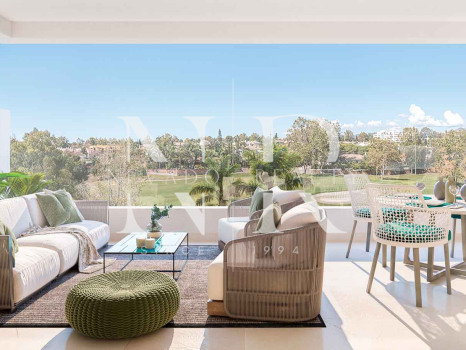 Breeze, Brand new frontline golf flats in Guadalmina Alta