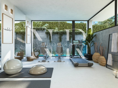 6 brand new modern villas in Estepona on the first line of golf