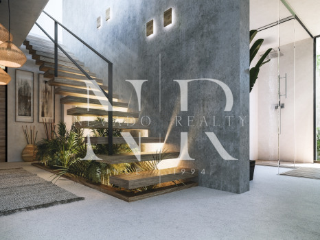 6 brand new modern villas in Estepona on the first line of golf