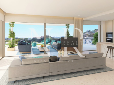 The View, New build flats and penthouses in Benahavís with panoramic sea views for sale