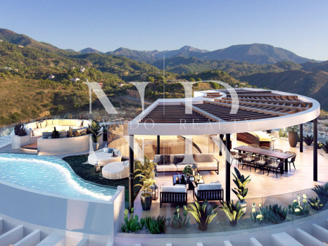 The View, New build flats and penthouses in Benahavís with panoramic sea views for sale