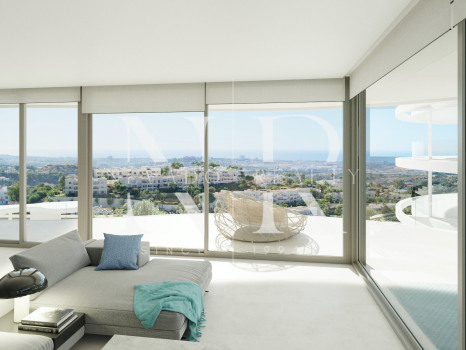 The View, New build flats and penthouses in Benahavís with panoramic sea views for sale