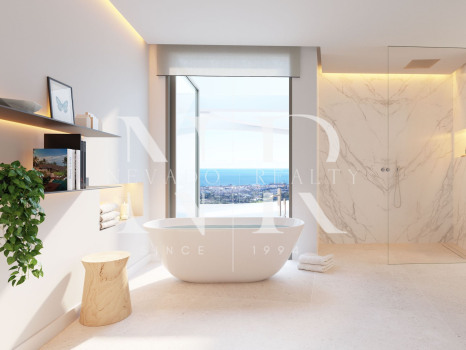 The View, New build flats and penthouses in Benahavís with panoramic sea views for sale