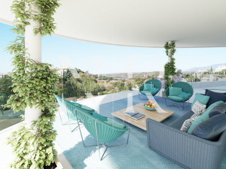The View, New build flats and penthouses in Benahavís with panoramic sea views for sale
