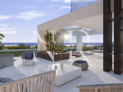 12 luxury villas in Estepona with sea views