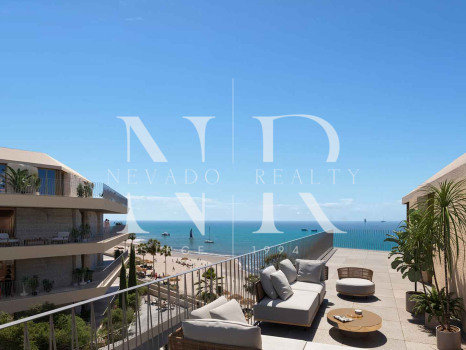 New-build beachfront apartments in Sabinillas, Manilva