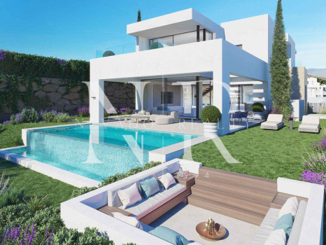 Une nouvelle collection de 10 villas de luxe en première ligne de golf à Estepona