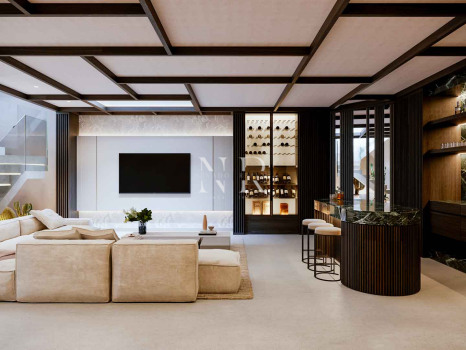 Golden Eight – Maisons mitoyennes avec vue mer à Artola Alta, Marbella à vendre