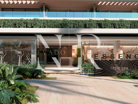 Essence Residences, apartments and penthouses under construction in Los Flamingos with sea views for sale
