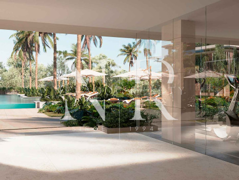 Essence Residences, apartments and penthouses under construction in Los Flamingos with sea views for sale