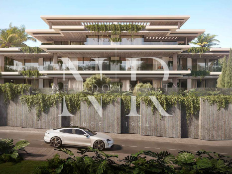 Essence Residences, apartments and penthouses under construction in Los Flamingos with sea views for sale