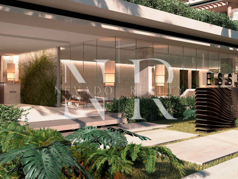 Essence Residences, apartments and penthouses under construction in Los Flamingos with sea views for sale