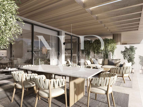 Essence Residences, apartments and penthouses under construction in Los Flamingos with sea views for sale