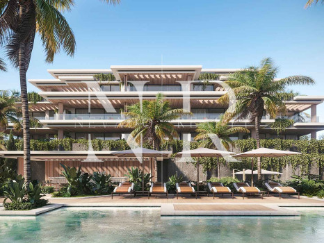 Essence Residences, apartments and penthouses under construction in Los Flamingos with sea views for sale