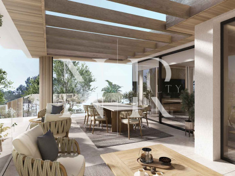 Essence Residences, apartments and penthouses under construction in Los Flamingos with sea views for sale