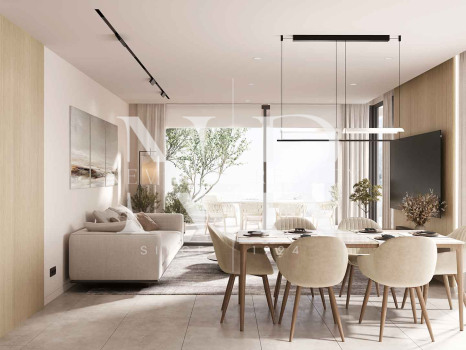 Essence Residences, apartments and penthouses under construction in Los Flamingos with sea views for sale