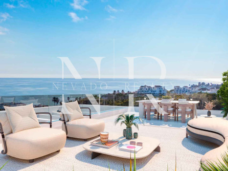 Promotion d’appartements à vendre à Estepona avec vue sur la mer