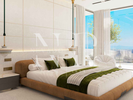 Villas under construction in El Real de la Quinta with panoramic sea views for sale