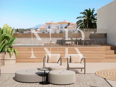 Development of apartments, townhouses and villas for sale in San Pedro beachside