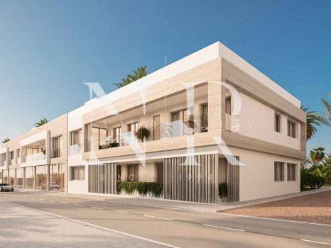 Development of apartments, townhouses and villas for sale in San Pedro beachside