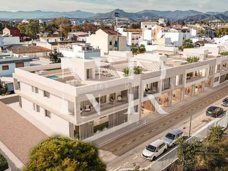 Development of apartments, townhouses and villas for sale in San Pedro beachside