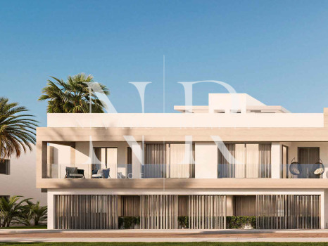 Development of apartments, townhouses and villas for sale in San Pedro beachside