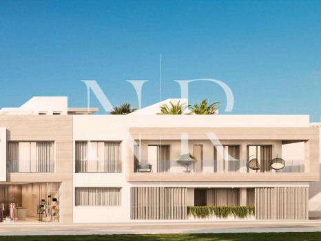 Development of apartments, townhouses and villas for sale in San Pedro beachside