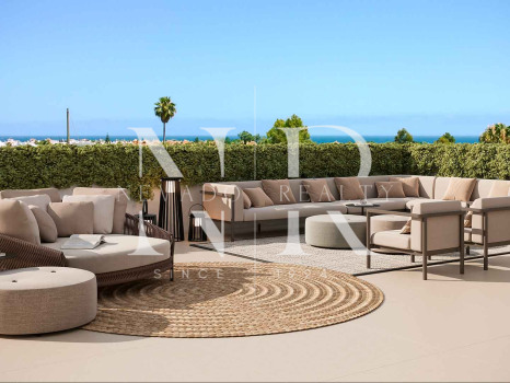 Development of apartments, townhouses and villas for sale in San Pedro beachside