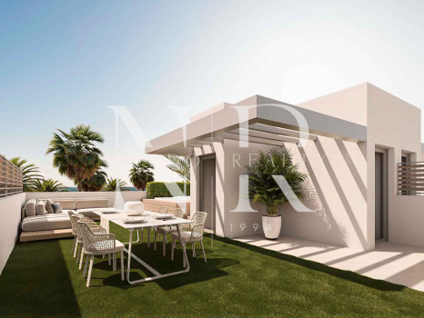 Development of apartments, townhouses and villas for sale in San Pedro beachside