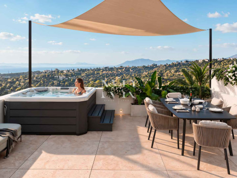 Serenity Hills Marbella, houses for sale in Elviria, East Marbella with sea views