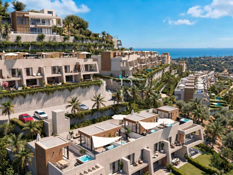Serenity Hills Marbella, houses for sale in Elviria, East Marbella with sea views