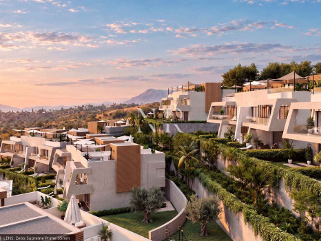 Serenity Hills Marbella, houses for sale in Elviria, East Marbella with sea views
