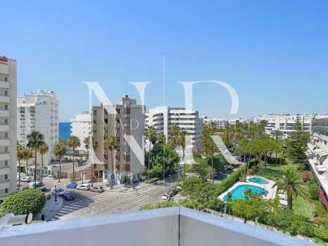 Apartamento en Marbella centro en segunda linea de playa en venta