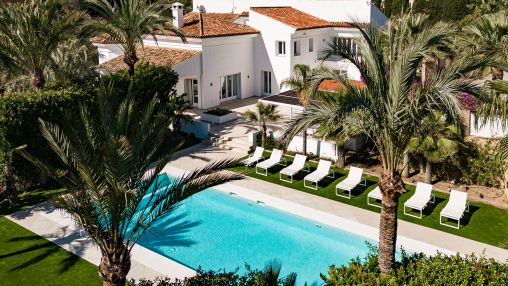 Preciosa villa familiar en Hacienda Las Chapas con impresionantes vistas al mar