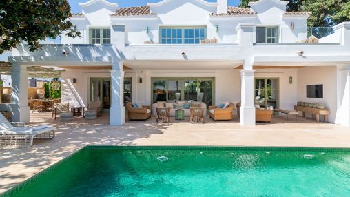 Serene Elegance: A Luxurious Marbella Villa Oasis on the Golden Mile. Price from €11,000 per week