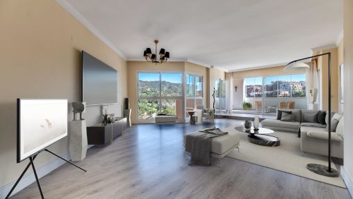 Elviria: Beautiful 3 bedroom apartment with open views