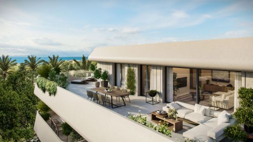 San Pedro Beach: Penthouse mit 4 Schlafzimmern im Bau: Nur Minuten vom Strand entfernt