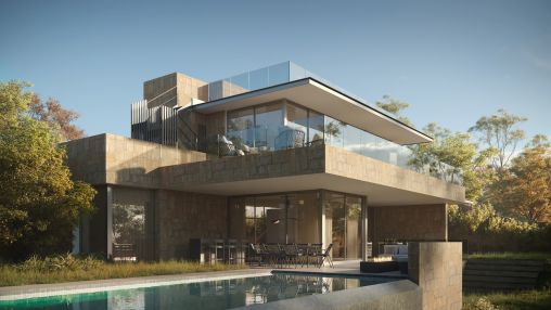 La Cerquilla: Villa sostenible con diseño moderno y acabados de alta gama