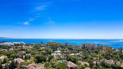 Erstaunliches Guadalmina Strandseite Grundstück in einer der renommiertesten Wohnanlagen in Marbella.