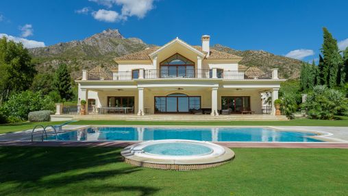 Sierra Blanca: Mediterranean villa with stunning sea views
