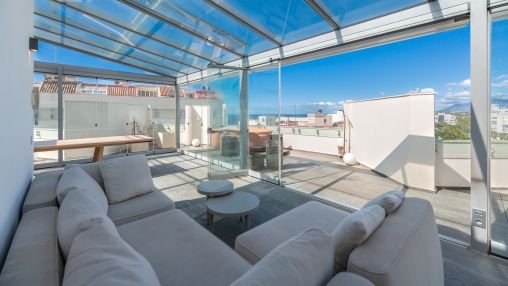 Fabelhaftes Duplex-Penthouse im Zentrum von Marbella