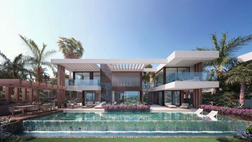 Luxuriöse neue Villa mit 5 Schlafzimmern in geschlossener Wohnanlage in Nueva Andalucia