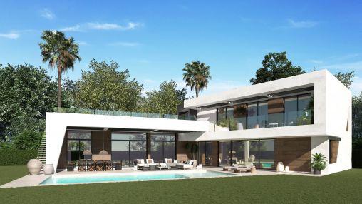 Guadalmina Baja: Villa moderna en ubicación privilegiada