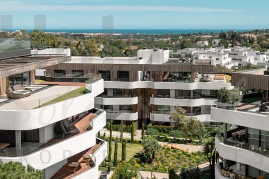 Village Verde Phase 2. Contepmorary apartments and penthouses in a tranquil parkland setting in the heart of Sotogrande.